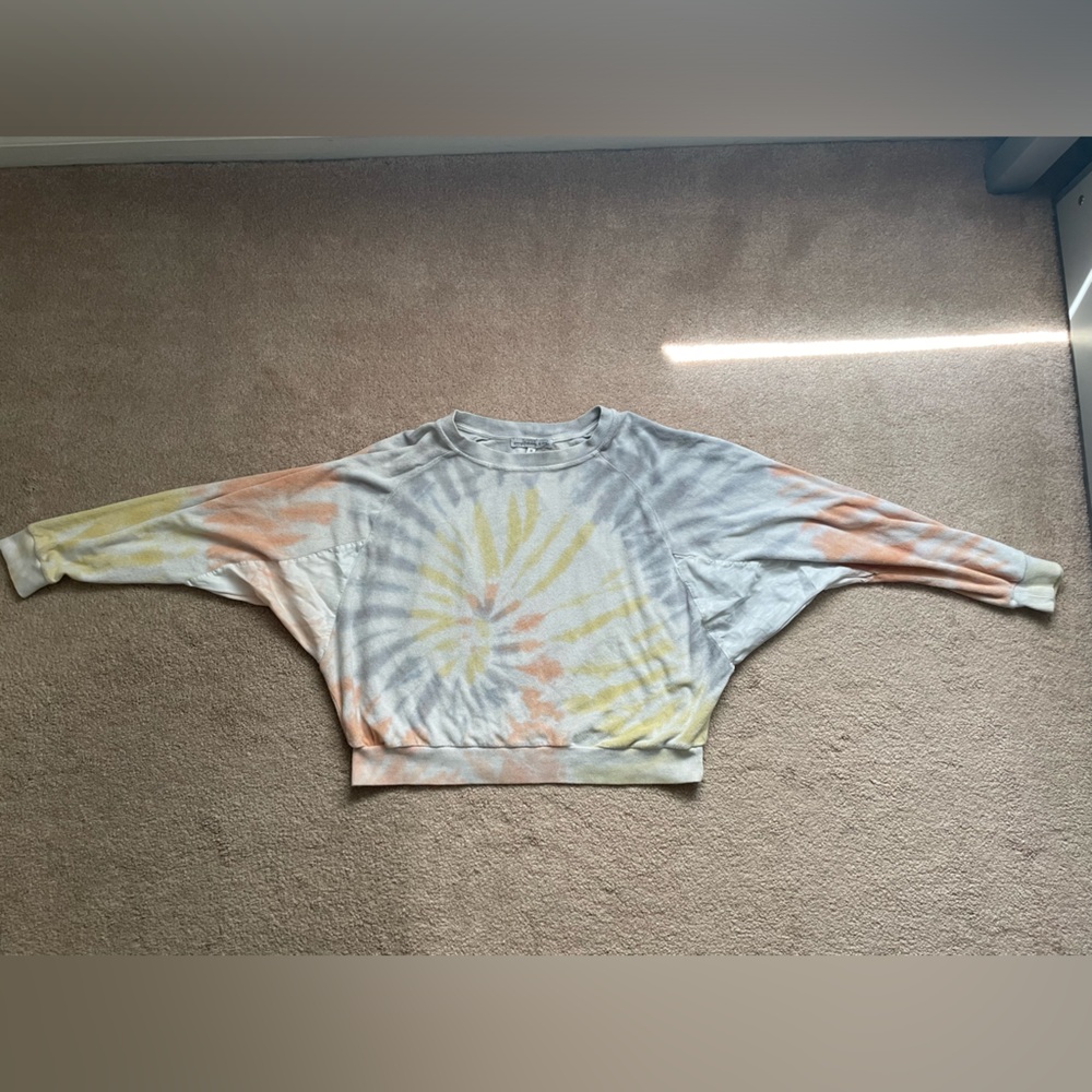 girls tie dye sweater